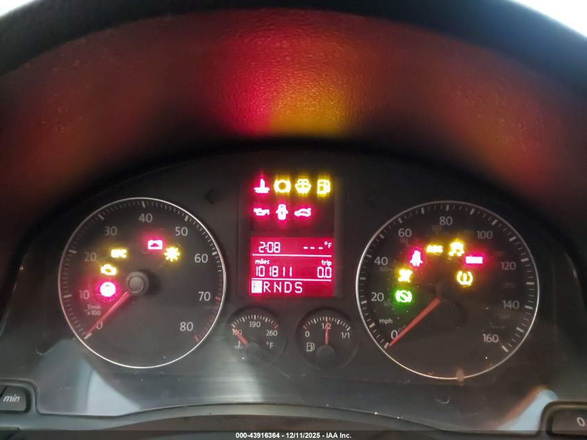 2008 Volkswagen Jetta Wolfsburg Edition VIN: 3VWRA71K68M181270 Lot: 43916364