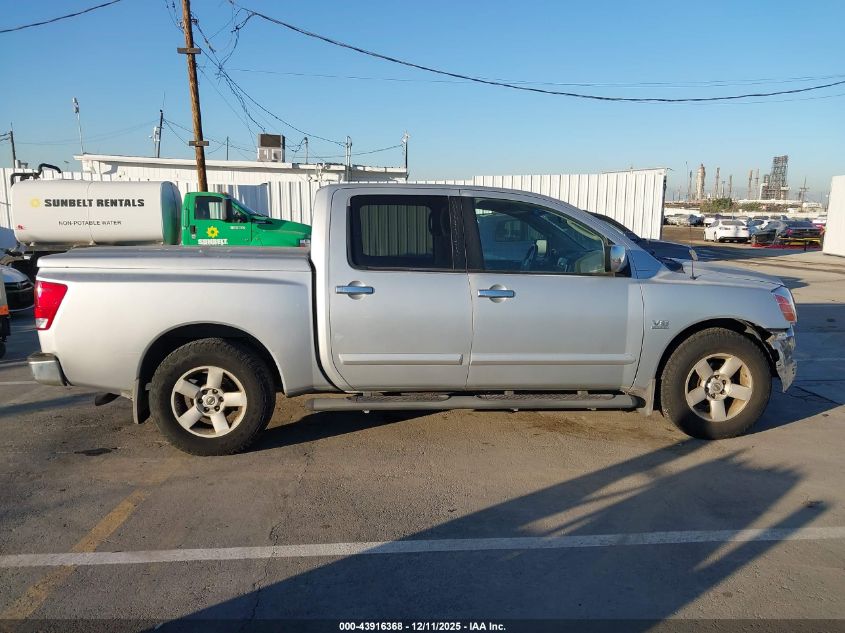 2004 Nissan Titan Se VIN: 1N6AA07A04N591971 Lot: 43916368