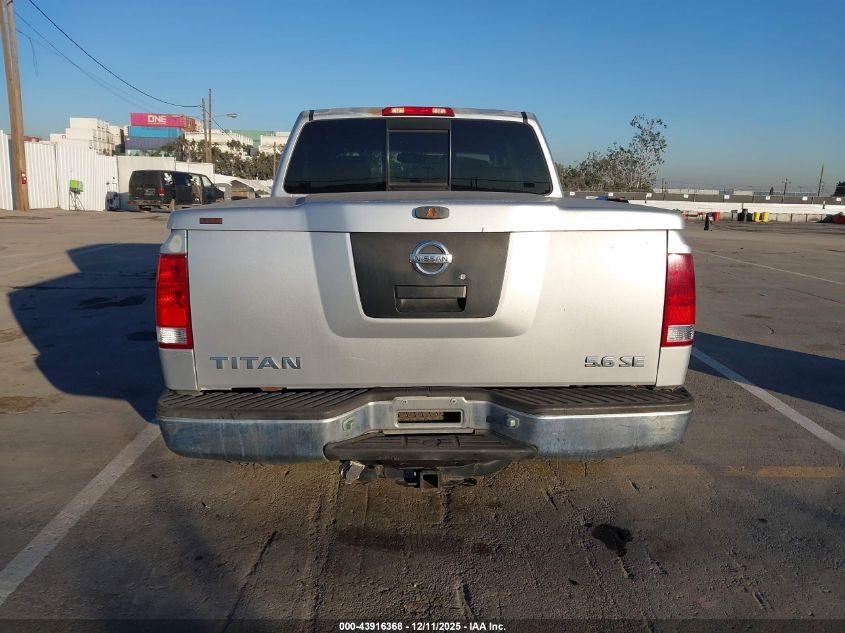 2004 Nissan Titan Se VIN: 1N6AA07A04N591971 Lot: 43916368