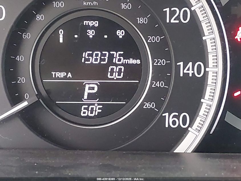 2013 Honda Accord Ex VIN: 1HGCR2F76DA086600 Lot: 43916369