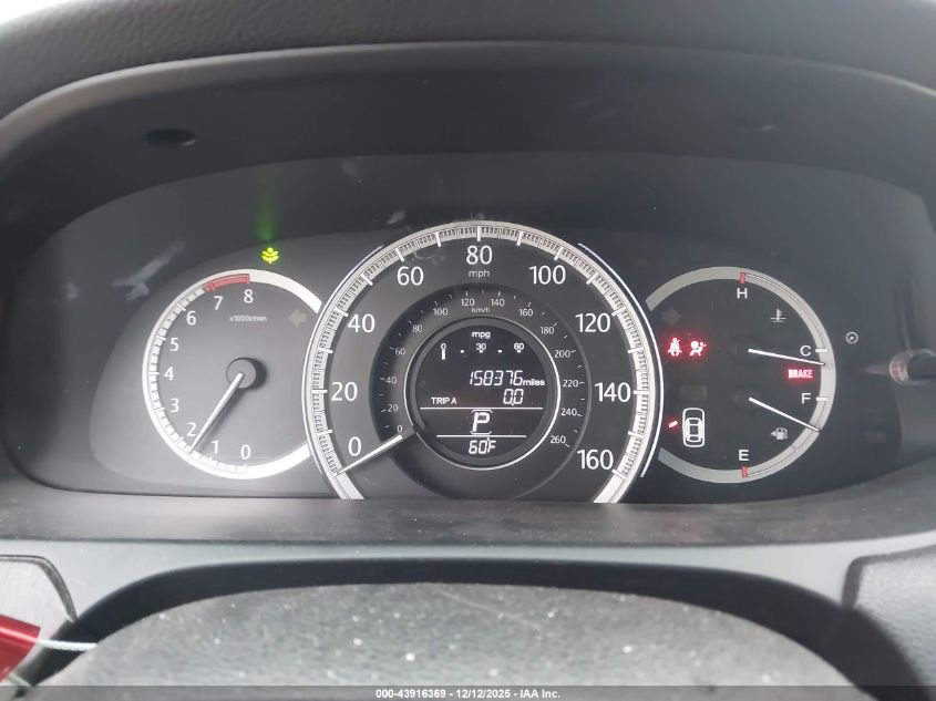 2013 Honda Accord Ex VIN: 1HGCR2F76DA086600 Lot: 43916369