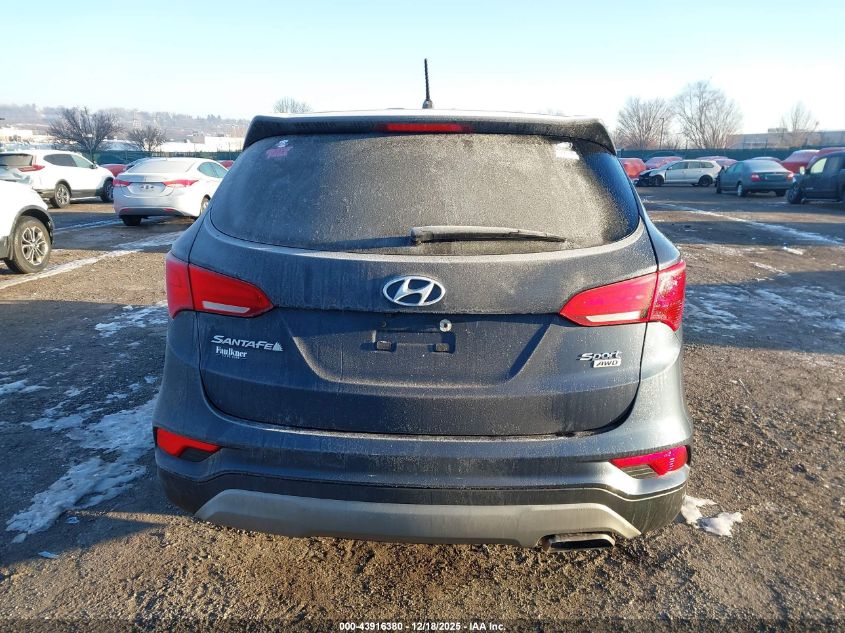2018 Hyundai Santa Fe Sport 2.4L VIN: 5NMZTDLB6JH101192 Lot: 43916380