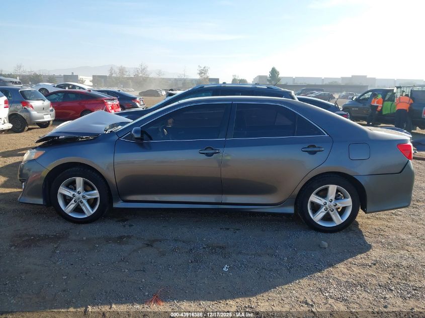 2014 Toyota Camry Se VIN: 4T1BF1FK3EU346125 Lot: 43916386