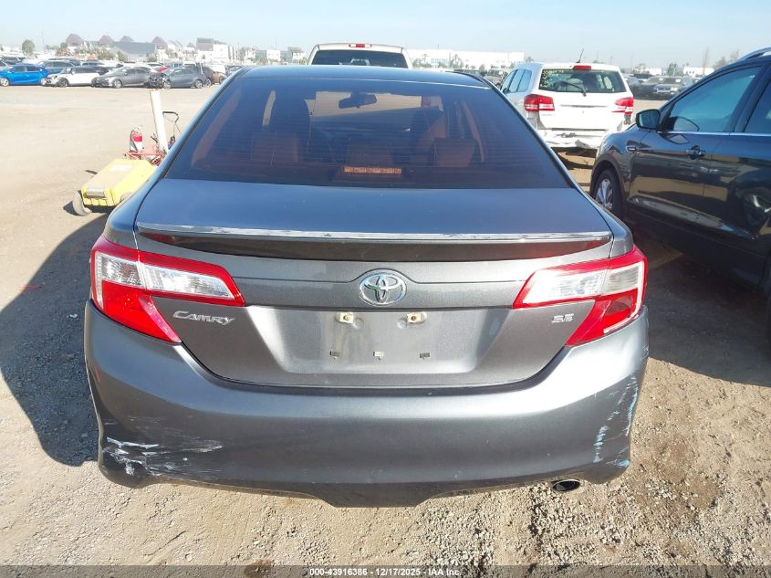 2014 Toyota Camry Se VIN: 4T1BF1FK3EU346125 Lot: 43916386