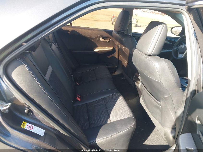 2014 Toyota Camry Se VIN: 4T1BF1FK3EU346125 Lot: 43916386