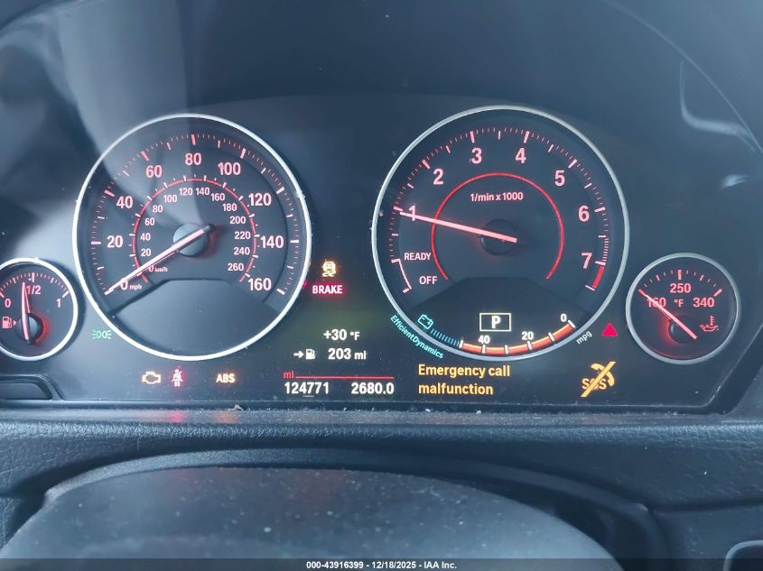 2016 BMW 328I VIN: WBA8E9G57GNT42131 Lot: 43916399