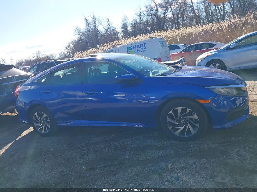 2017 Honda Civic Ex VIN: 19XFC2F75HE200747 Lot: 43916413