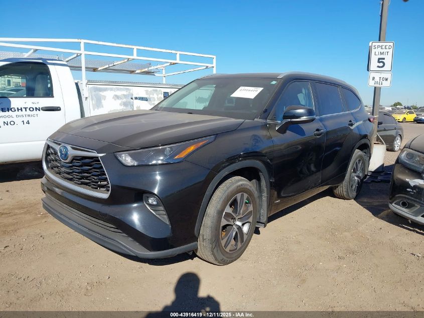 2023 Toyota Highlander Hybrid - 5TDKBRCH7PS571484