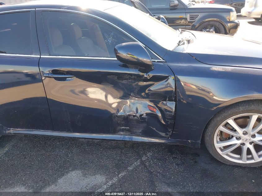 2007 Lexus Is 250 VIN: JTHBK262372056647 Lot: 43916427