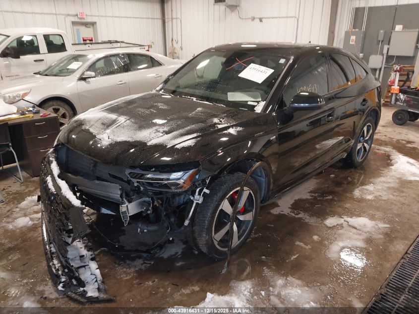 2024 Audi Q5 Sportback Premium Plus 45 Tfsi S Line Quattro S Tronic VIN: WA15AAFY8R2115916 Lot: 43916431