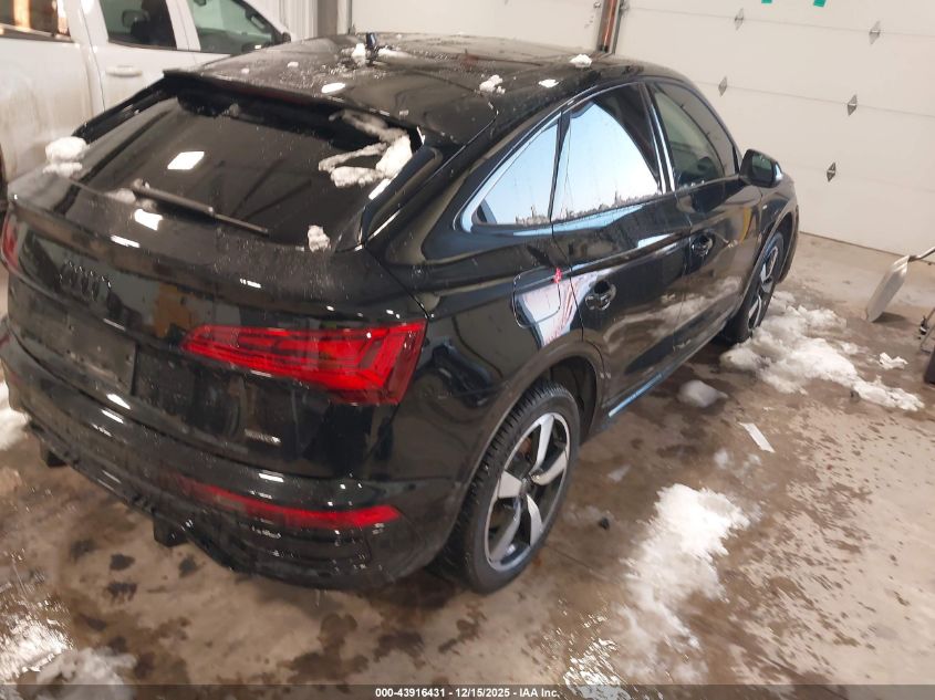 2024 Audi Q5 Sportback Premium Plus 45 Tfsi S Line Quattro S Tronic VIN: WA15AAFY8R2115916 Lot: 43916431