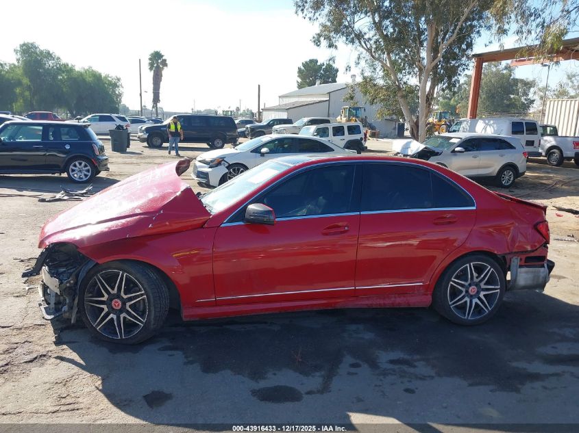 2013 Mercedes-Benz C 250 Sport VIN: WDDGF4HB4DA863366 Lot: 43916433