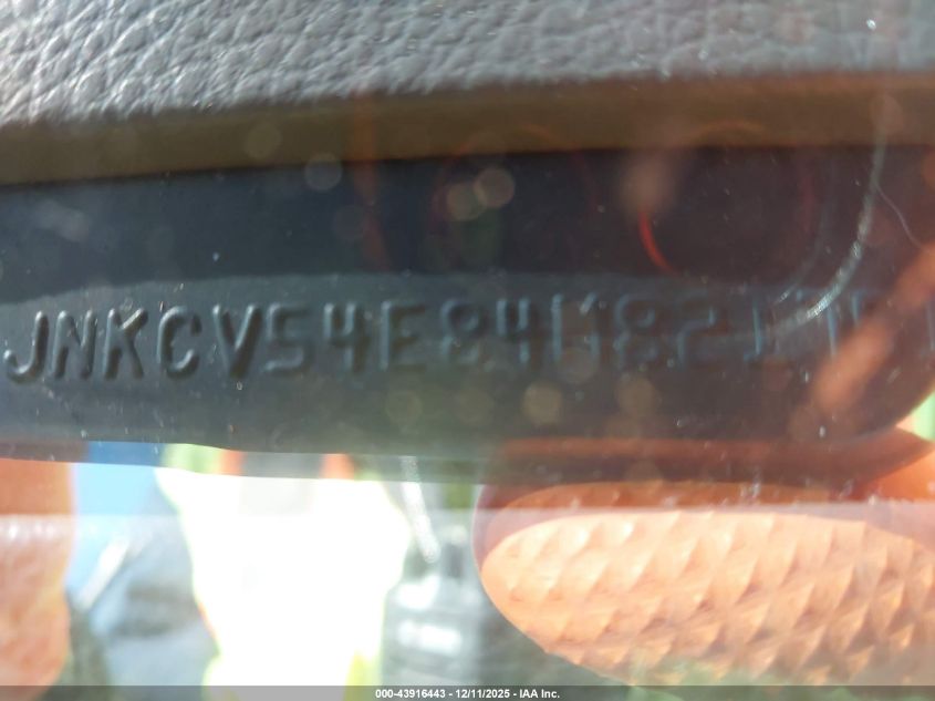 2004 Infiniti G35 VIN: JNKCV54E84M821751 Lot: 43916443