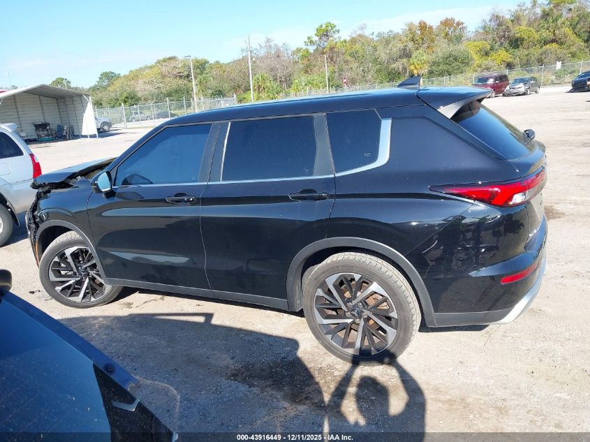 2022 Mitsubishi Outlander Se 2.5 2Wd VIN: JA4J3UA82NZ047048 Lot: 43916449