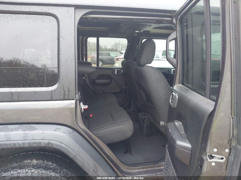 2018 Jeep Wrangler Unlimited Sport 4X4 VIN: 1C4HJXDN6JW329458 Lot: 43916459