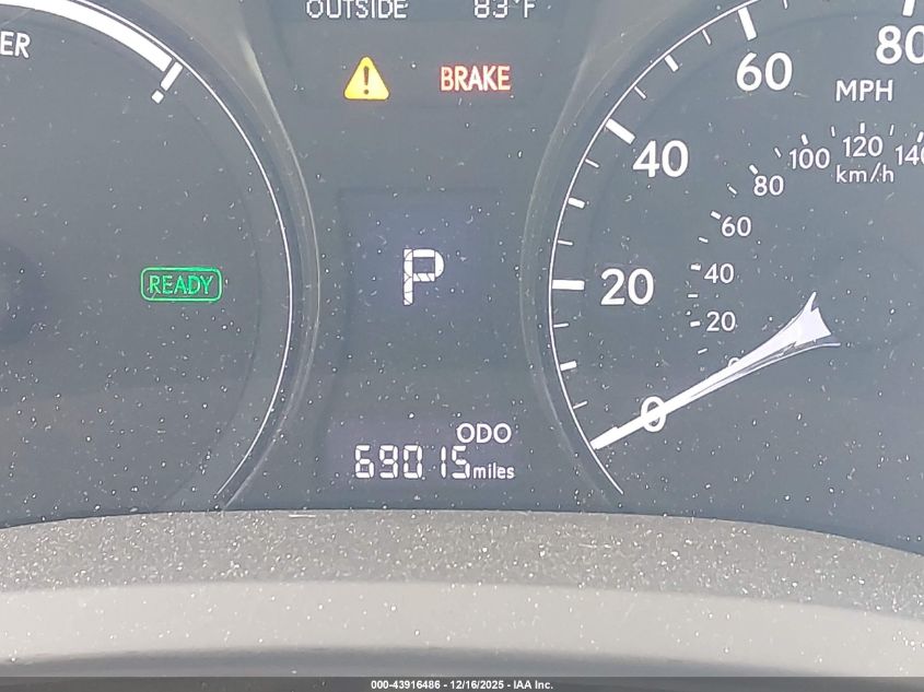 2013 Lexus Rx 450H VIN: JTJZB1BA4D2409137 Lot: 43916486