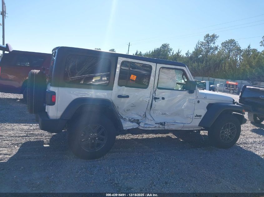 2024 Jeep Wrangler 4-Door Sport S 4X4 VIN: 1C4PJXDG7RW277539 Lot: 43916491