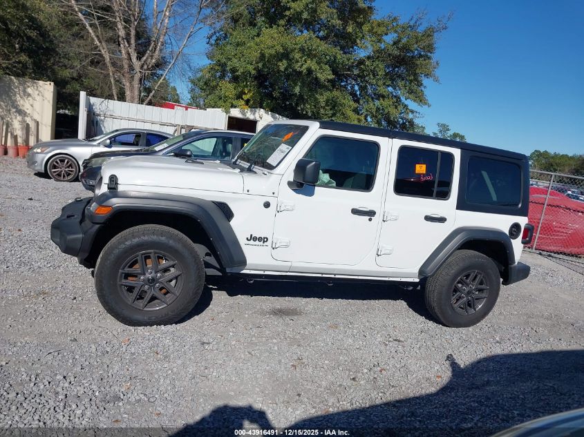 2024 Jeep Wrangler 4-Door Sport S 4X4 VIN: 1C4PJXDG7RW277539 Lot: 43916491