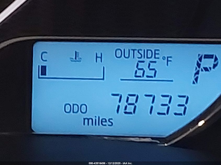 2016 Toyota Corolla Le Plus VIN: 2T1BURHE1GC580991 Lot: 43916496