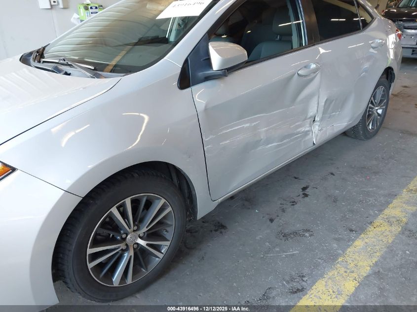 2016 Toyota Corolla Le Plus VIN: 2T1BURHE1GC580991 Lot: 43916496