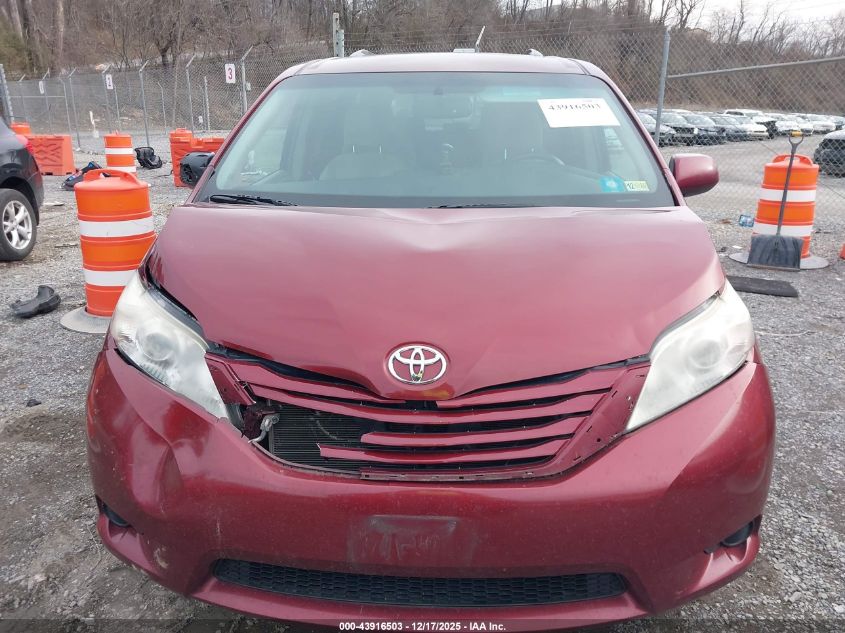 2015 Toyota Sienna Le 8 Passenger VIN: 5TDKK3DC6FS680775 Lot: 43916503