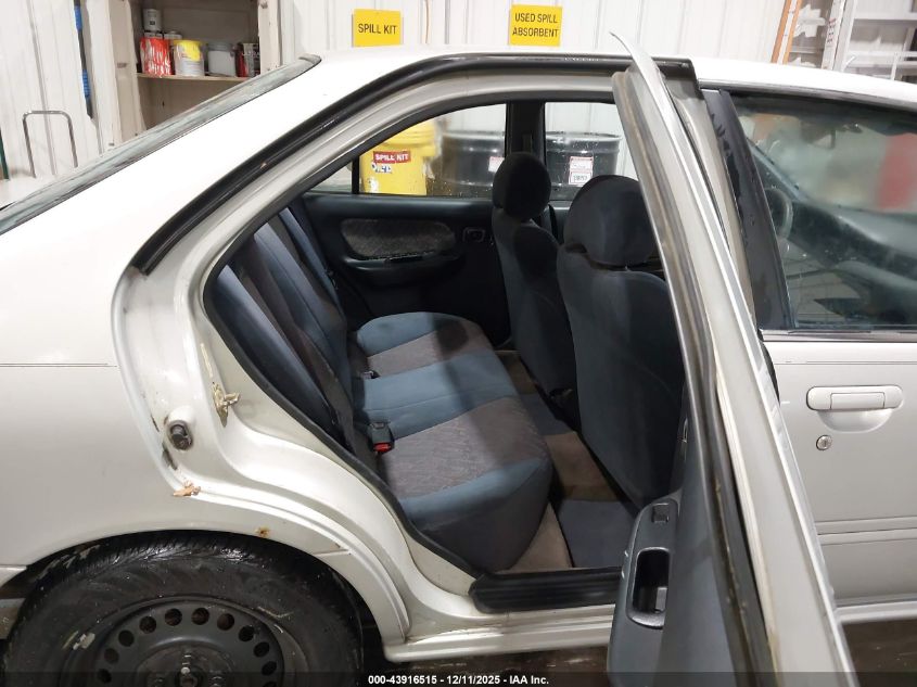 1999 Nissan Sentra Gxe/Xe VIN: 3N1AB41D4XL092981 Lot: 43916515