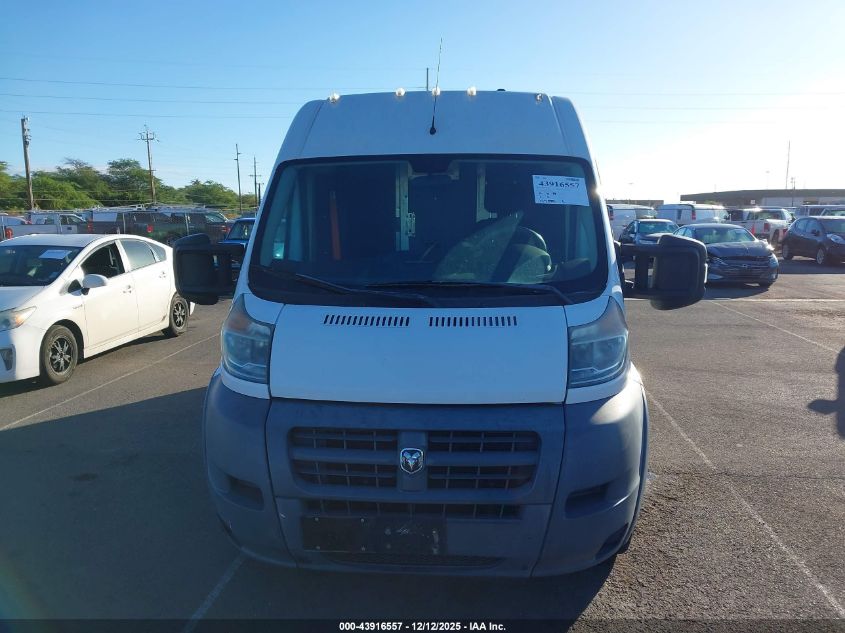 2016 Ram Promaster 2500 High Roof VIN: 3C6TRVDG6GE128016 Lot: 43916557