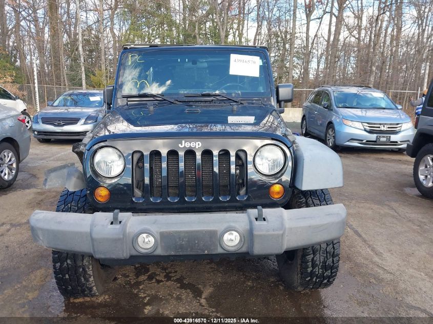 2012 Jeep Wrangler Sport VIN: 1C4GJWAG5CL253747 Lot: 43916570