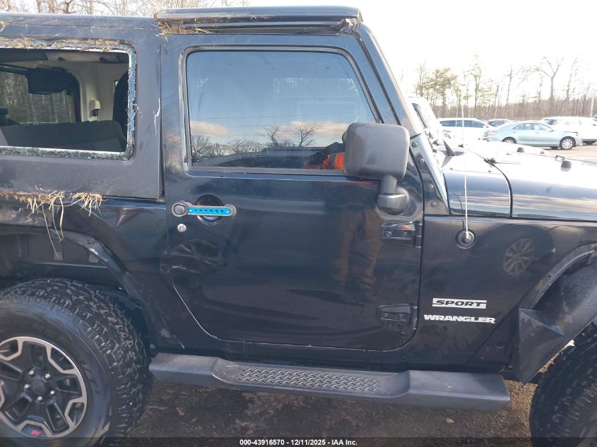 2012 Jeep Wrangler Sport VIN: 1C4GJWAG5CL253747 Lot: 43916570