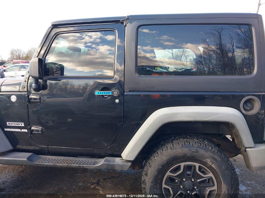 2012 Jeep Wrangler Sport VIN: 1C4GJWAG5CL253747 Lot: 43916570