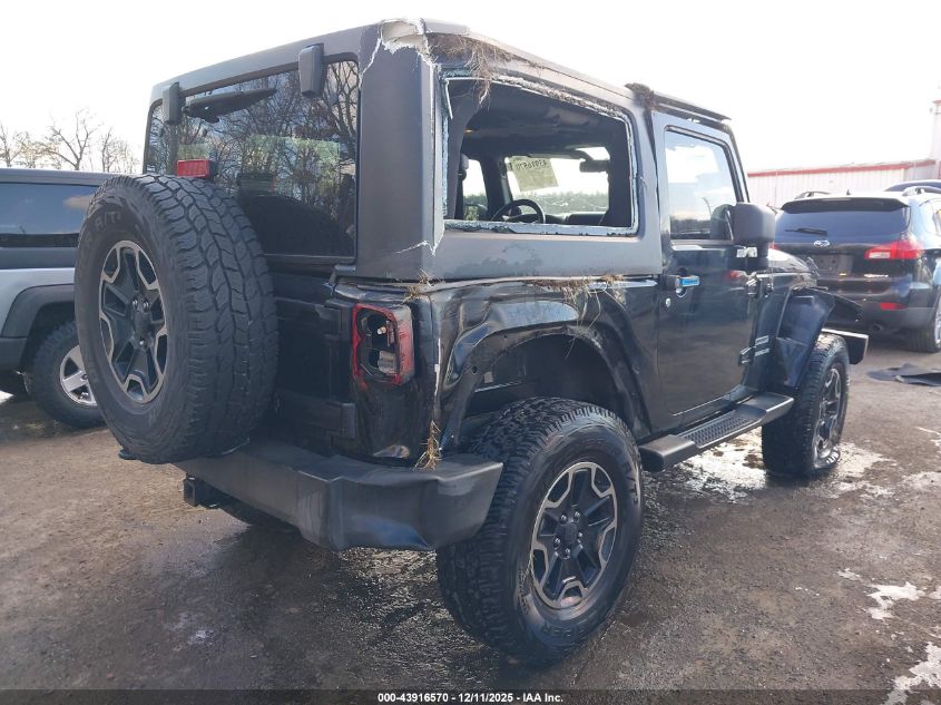 2012 Jeep Wrangler Sport VIN: 1C4GJWAG5CL253747 Lot: 43916570