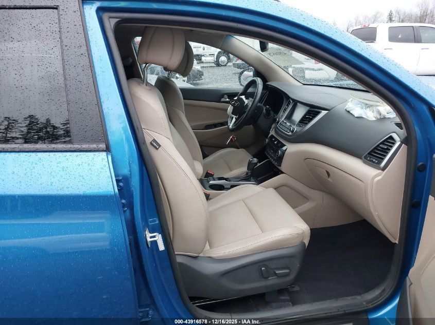 2018 Hyundai Tucson Limited VIN: KM8J3CA2XJU777871 Lot: 43916578