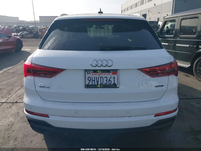 2023 Audi Q3 Premium Plus 45 Tfsi S Line Quattro Tiptronic VIN: WA1EECF3XP1154594 Lot: 43916616