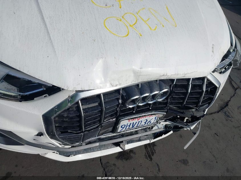 2023 Audi Q3 Premium Plus 45 Tfsi S Line Quattro Tiptronic VIN: WA1EECF3XP1154594 Lot: 43916616