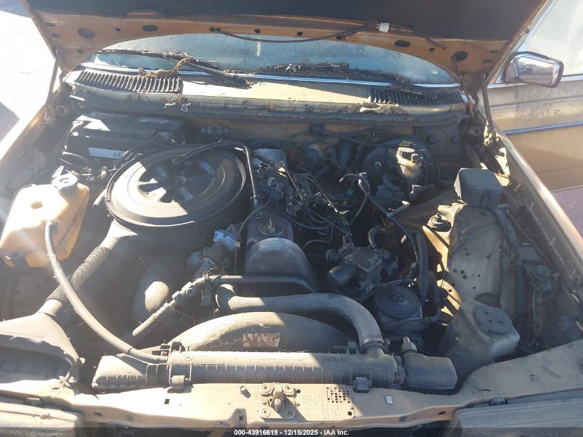 1984 Mercedes-Benz 300 Dt VIN: WDBAB33AXEA185694 Lot: 43916619