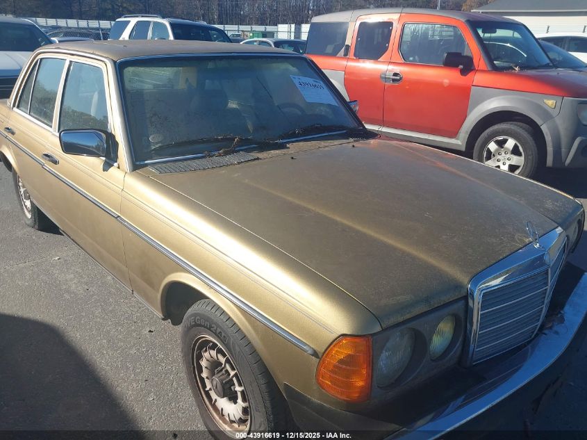 1984 Mercedes-Benz 300 Dt VIN: WDBAB33AXEA185694 Lot: 43916619