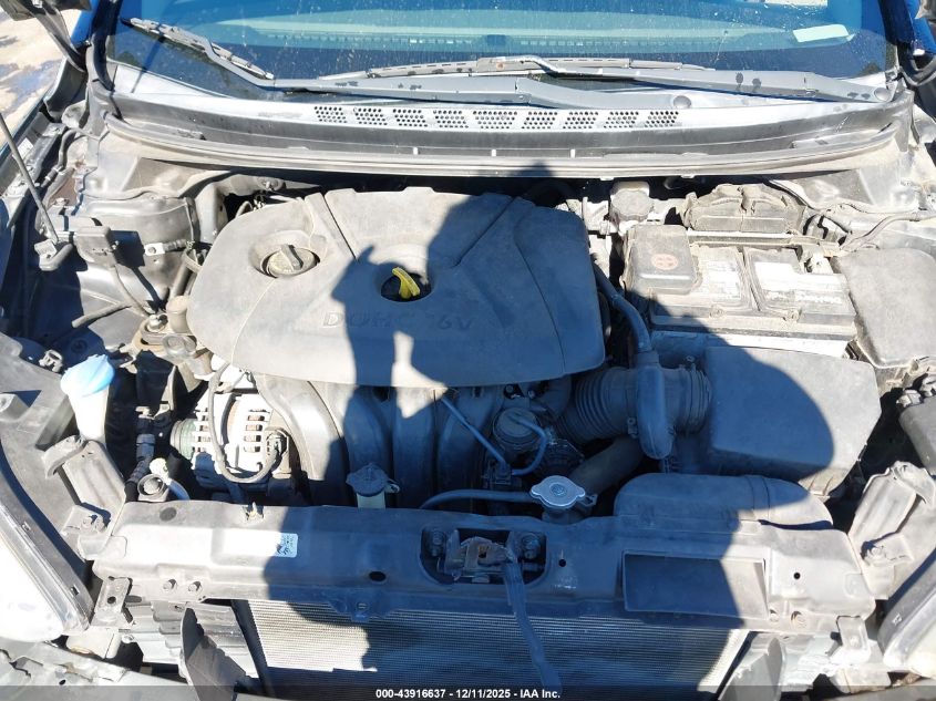 2016 Hyundai Elantra Se VIN: KMHDH4AE5GU628288 Lot: 43916637