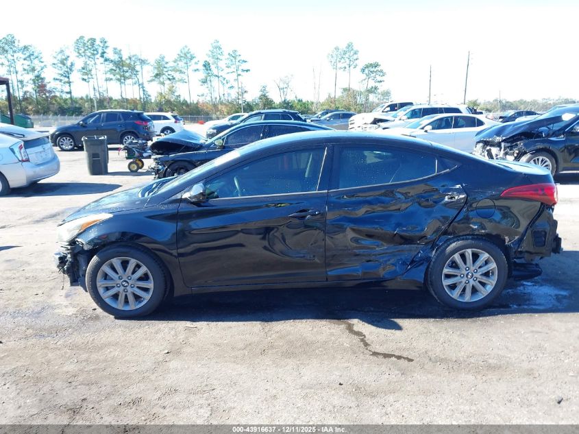 2016 Hyundai Elantra Se VIN: KMHDH4AE5GU628288 Lot: 43916637