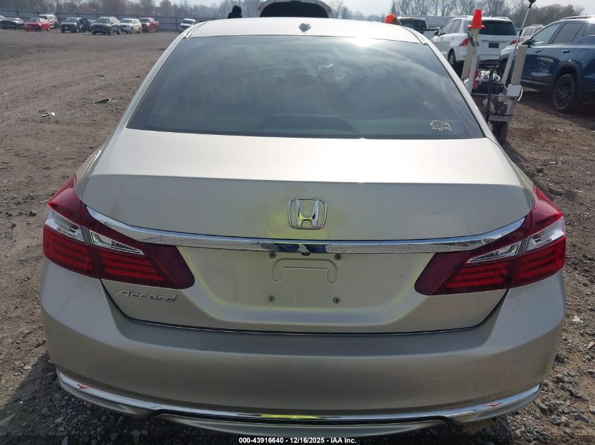2017 Honda Accord Ex VIN: 1HGCR2F7XHA084127 Lot: 43916640