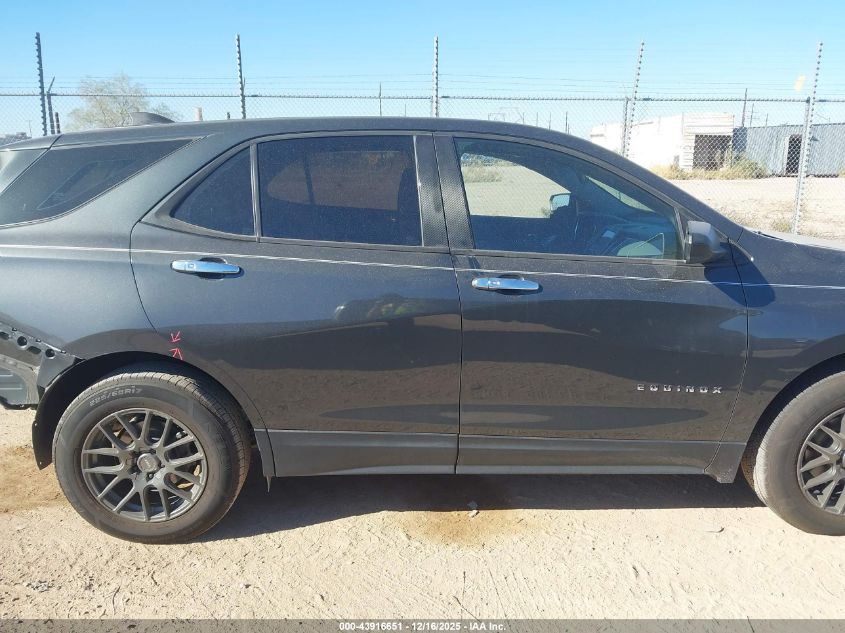 2018 Chevrolet Equinox Ls VIN: 3GNAXHEV9JS588470 Lot: 43916651