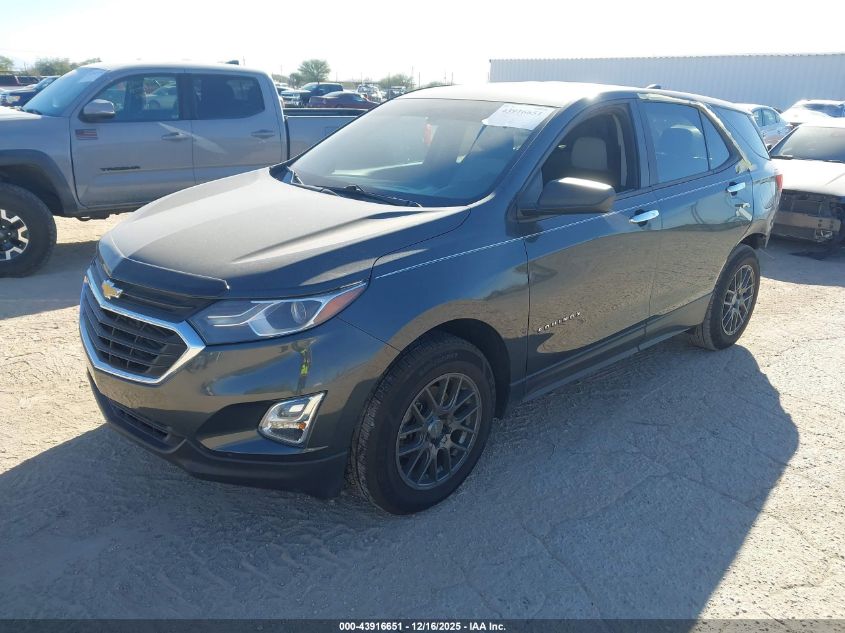 2018 Chevrolet Equinox Ls VIN: 3GNAXHEV9JS588470 Lot: 43916651