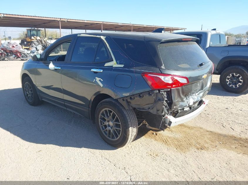 2018 Chevrolet Equinox Ls VIN: 3GNAXHEV9JS588470 Lot: 43916651