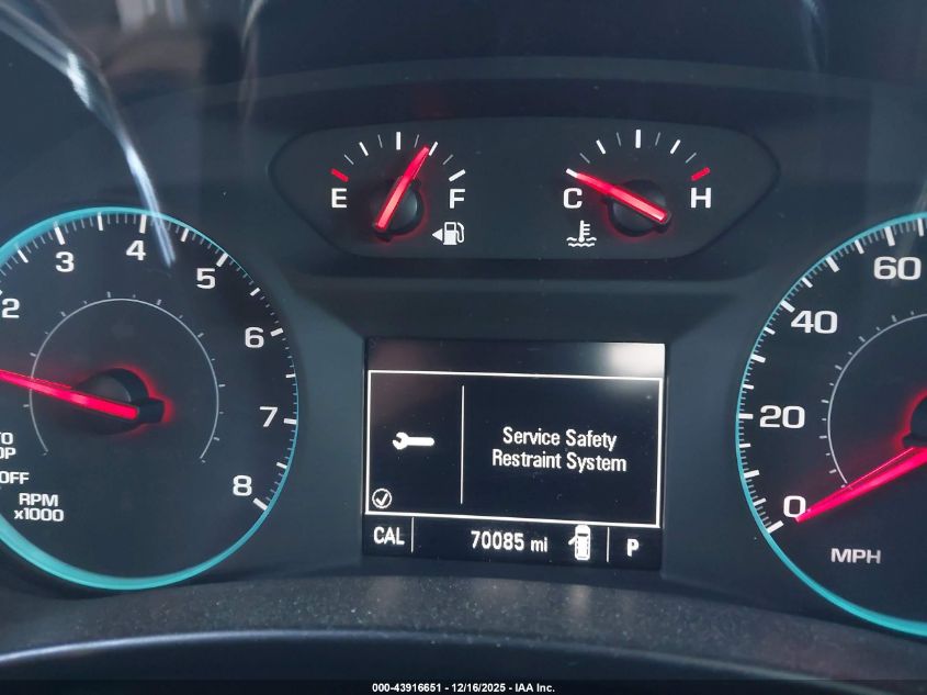 2018 Chevrolet Equinox Ls VIN: 3GNAXHEV9JS588470 Lot: 43916651