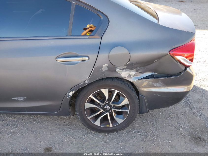 2013 Honda Civic Ex VIN: 19XFB2F80DE046356 Lot: 43916659