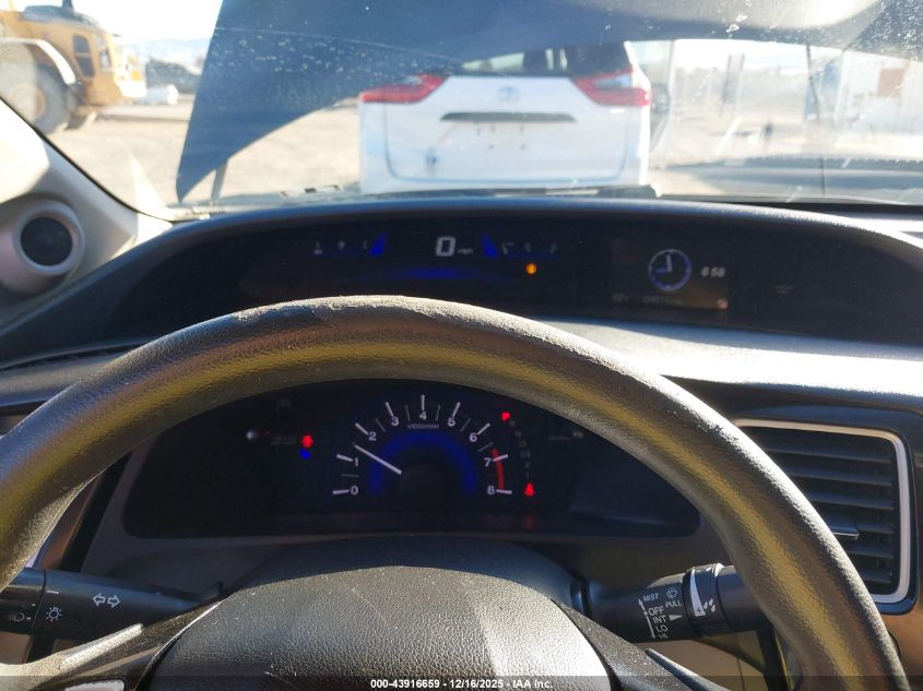 2013 Honda Civic Ex VIN: 19XFB2F80DE046356 Lot: 43916659