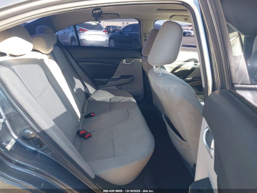 2013 Honda Civic Ex VIN: 19XFB2F80DE046356 Lot: 43916659