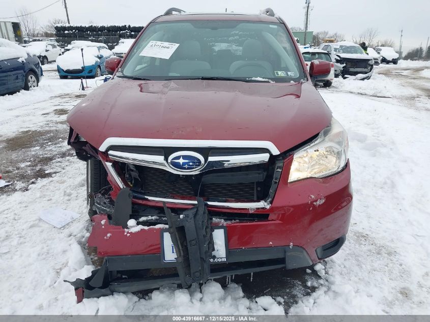 2014 Subaru Forester VIN: JF25SJAEC1EH43620 Lot: 43916667