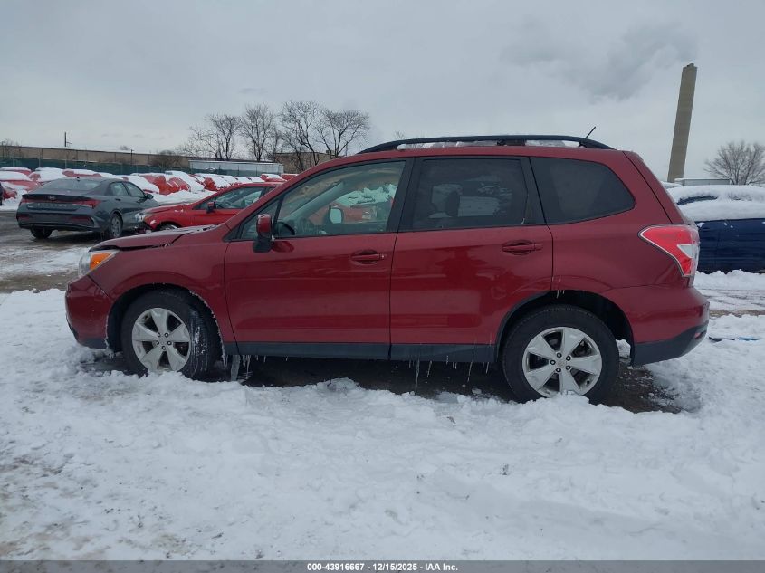 2014 Subaru Forester VIN: JF25SJAEC1EH43620 Lot: 43916667