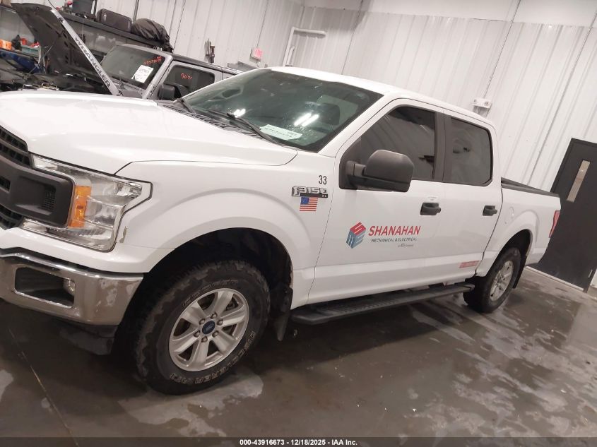2018 Ford F-150 Xl VIN: 1FTEW1EBXJKE58199 Lot: 43916673