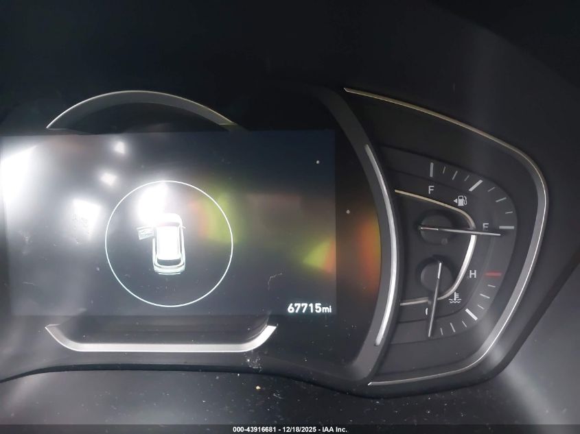 2020 Hyundai Santa Fe Sel VIN: 5NMS3CAD0LH288965 Lot: 43916681